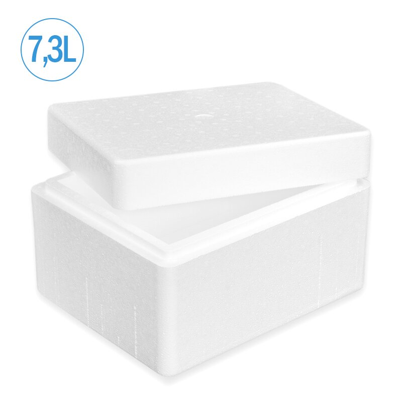 Transportbox Styropor - Tortenbox - Thermobox - Spar Set (Ø27 und
